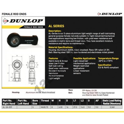 AL-SA-009-DUNLOP