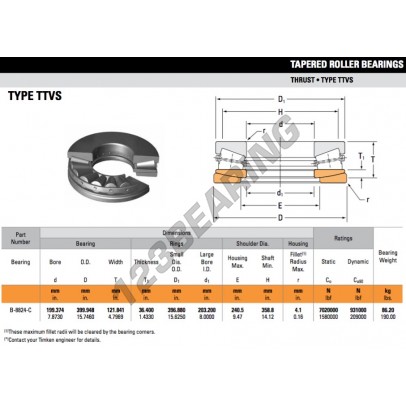 B8824-C-TIMKEN