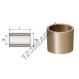 Oil filled plain bronze bush - BAI12.700-19.050-28.575