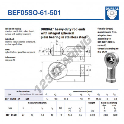BEF05SO-61-501-DURBAL