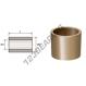 Oil filled plain bronze bush - BMS60-85-90