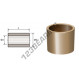 Oil filled plain bronze bush - BMS65-80-60