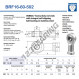 Rod end SI - BRF16-60-502-DURBAL
