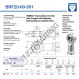 Rod end SI - BRF20-60-501-DURBAL