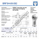 Rod end SI - BRF3-4-00-502-DURBAL