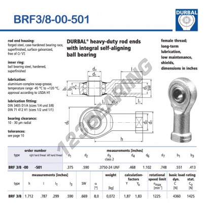 BRF3-8-00-501-DURBAL