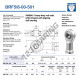 Rod end SI - BRF5-8-00-501-DURBAL