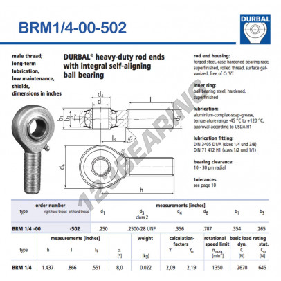 BRM1-4-00-502-DURBAL
