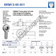 Rod end SA - BRM12-60-501-DURBAL
