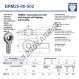 Rod end SA - BRM25-00-502-DURBAL