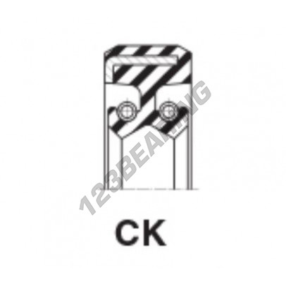 CK-45X57X11-NBR