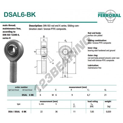 DSAL6-BK-DURBAL