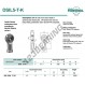 Rod end SI - DSIL5-T-K-DURBAL