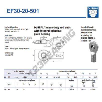 EF30-20-501-DURBAL