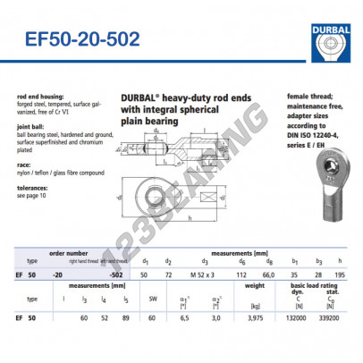 EF50-20-502-DURBAL