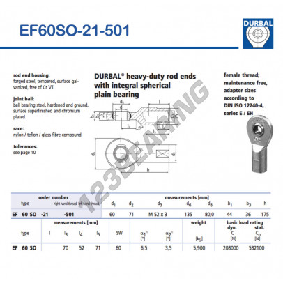 EF60SO-21-501-DURBAL