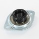 Housed bearing - 2 bolts - ESPFL205-SNR