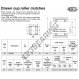 Drawn cup roller clutches - FCB-20-NADELLA