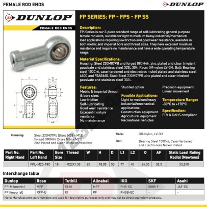 FP-M20-18C-DUNLOP