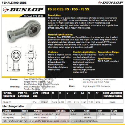 FSL-08-7-F-DUNLOP
