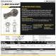 Rod end SI - FSX-M20-MS-DUNLOP