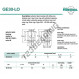 Rod end GEG - GE30-LO-DURBAL
