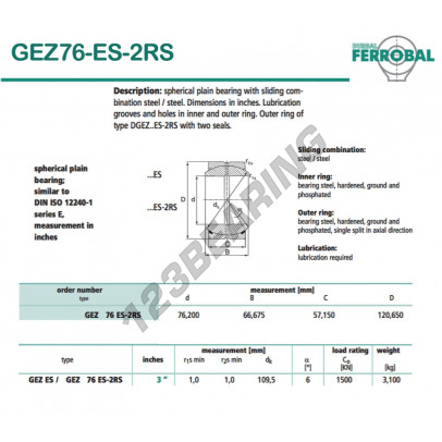 GEZ76-ES-2RS-DURBAL