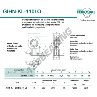 GIHN-KL-110LO-DURBAL