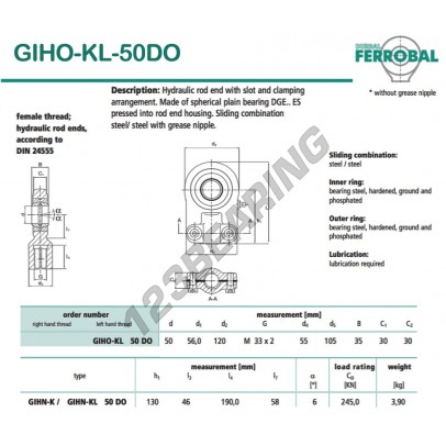 GIHO-KL-50DO-DURBAL