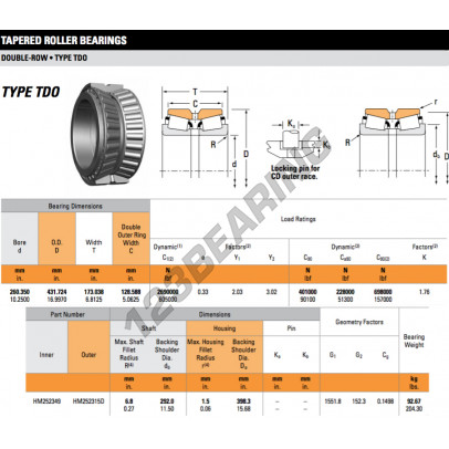 HM252349-HM252315D-TIMKEN