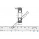 Mast guide bearing - MG-206-FFM-NTN