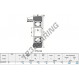 Mast guide bearing - MG-206-FFW-NTN