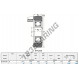Mast guide bearing - MG-206-FFWB-NTN