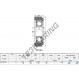 Mast guide bearing - MG-207-FFM-NTN