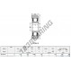 Mast guide bearing - MG-307-FFE-NTN