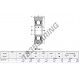 Mast guide bearing - MG-307-FFH-NTN