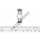 Mast guide bearing - MG-307-FFQ-NTN