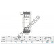 Mast guide bearing - MG-5208-VFF-NTN