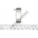 Mast guide bearing - MG-5208-VFFA-NTN