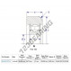 Mast guide bearing - MG307-FFTT-L-ENDURO