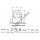 Mast guide bearing - MG309-DDL-1-ENDURO