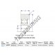 Mast guide bearing - MG310-DDT-2-ENDURO