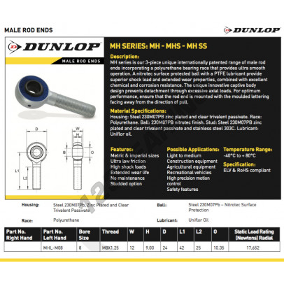 MHL-M08-DUNLOP