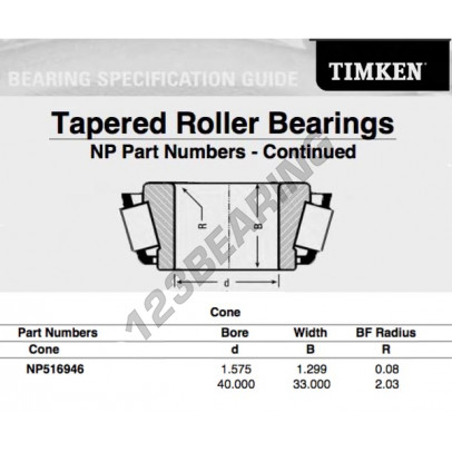 NP516946-TIMKEN