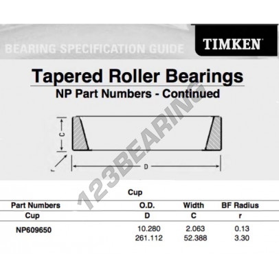 NP609650-TIMKEN