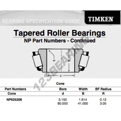 NP635208-TIMKEN