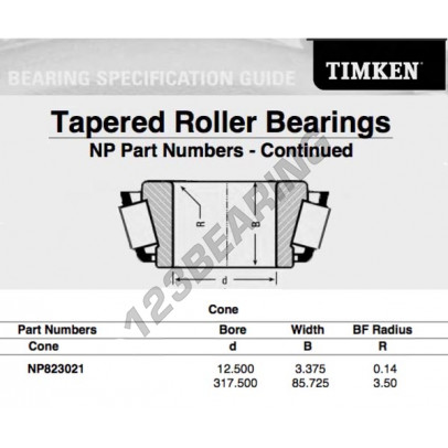 NP823021-TIMKEN