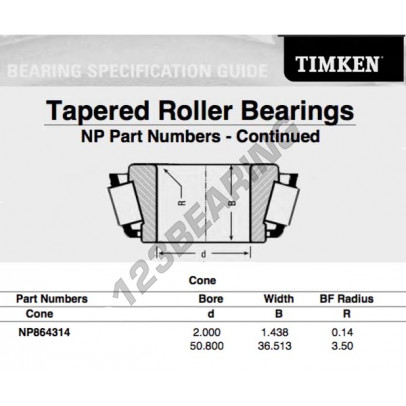 NP864314-TIMKEN
