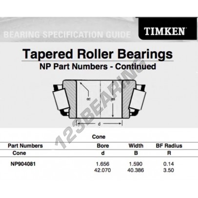 NP904081-TIMKEN