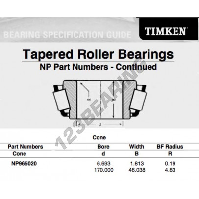 NP965020-TIMKEN